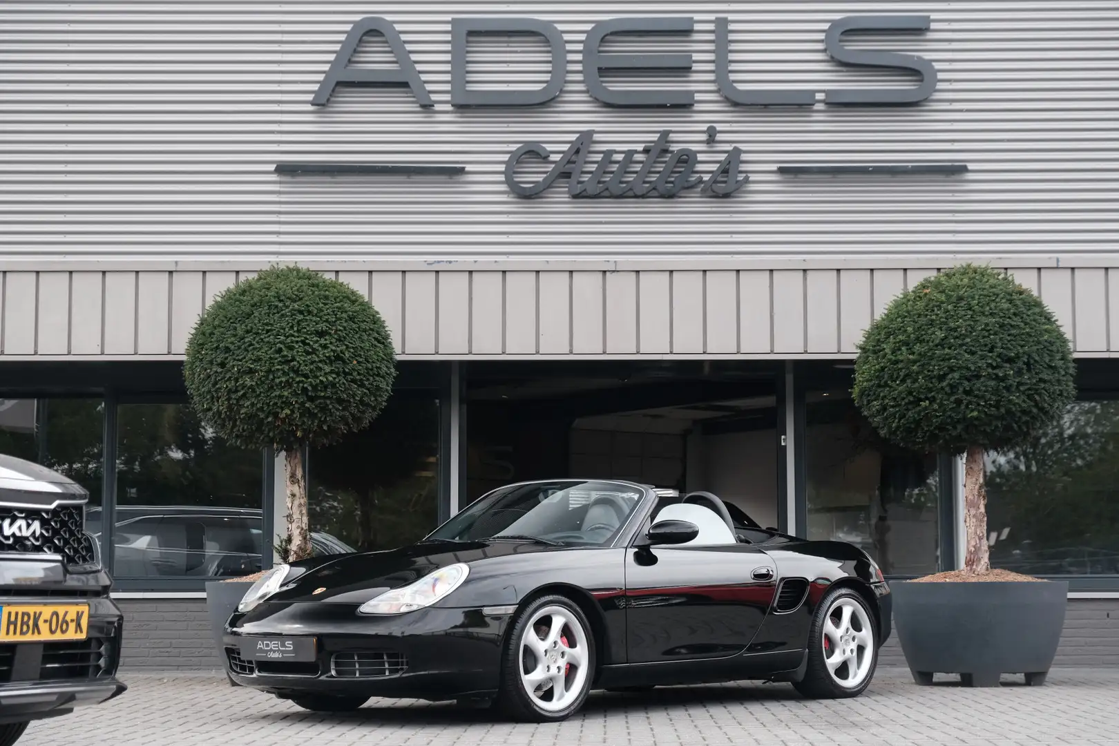 Porsche Boxster S 3.2 Handgeschakeld Volledig Dealer Onderhouden Zwart - 2