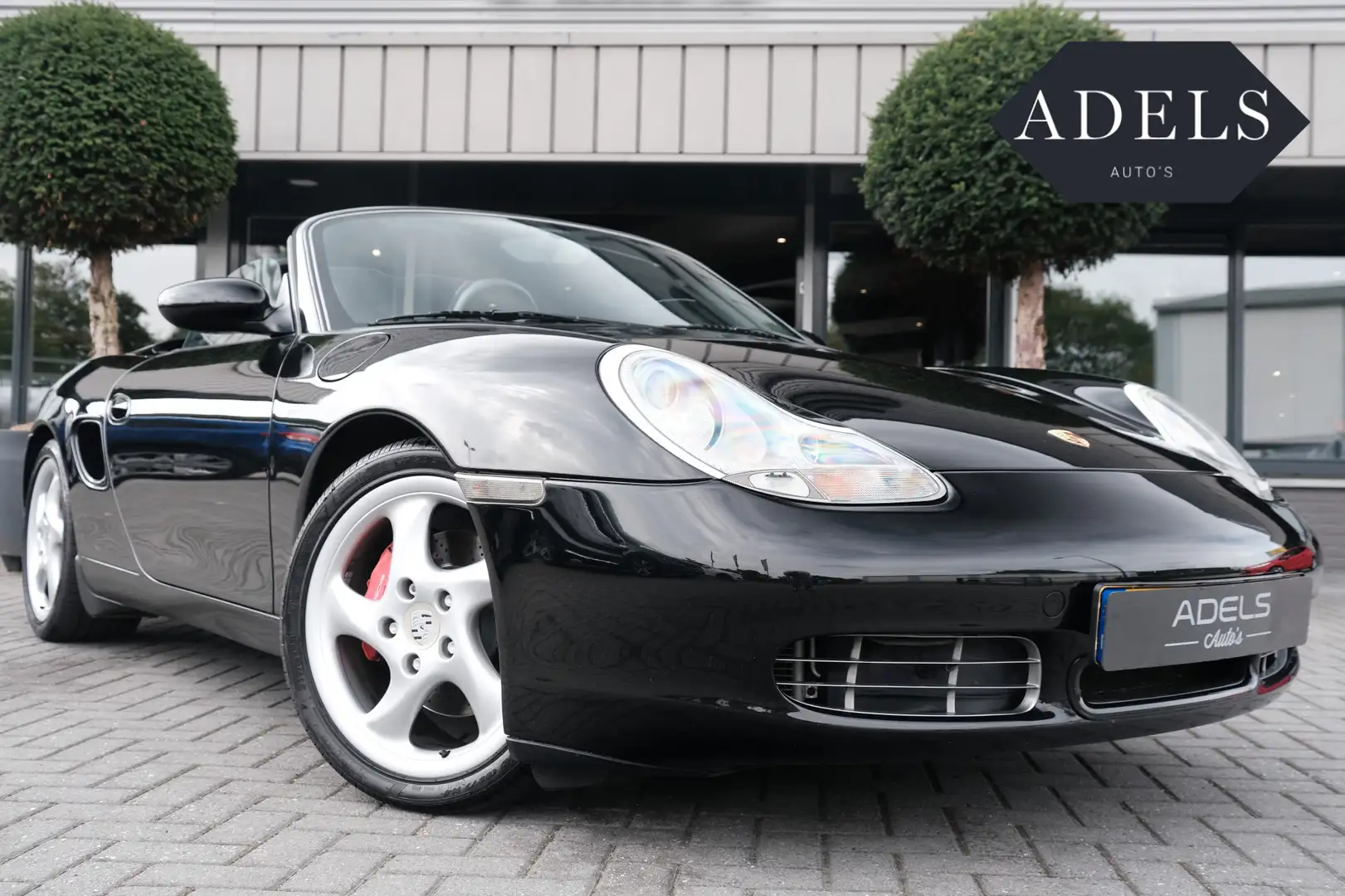 Porsche Boxster S 3.2 Handgeschakeld Volledig Dealer Onderhouden Zwart - 1