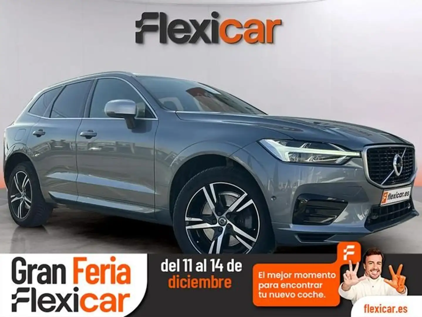 Volvo XC60 D4 R-Design Gris - 1