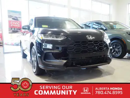 Black 2026 Honda HR-V SUV / Crossover Front-Wheel Drive Automatic