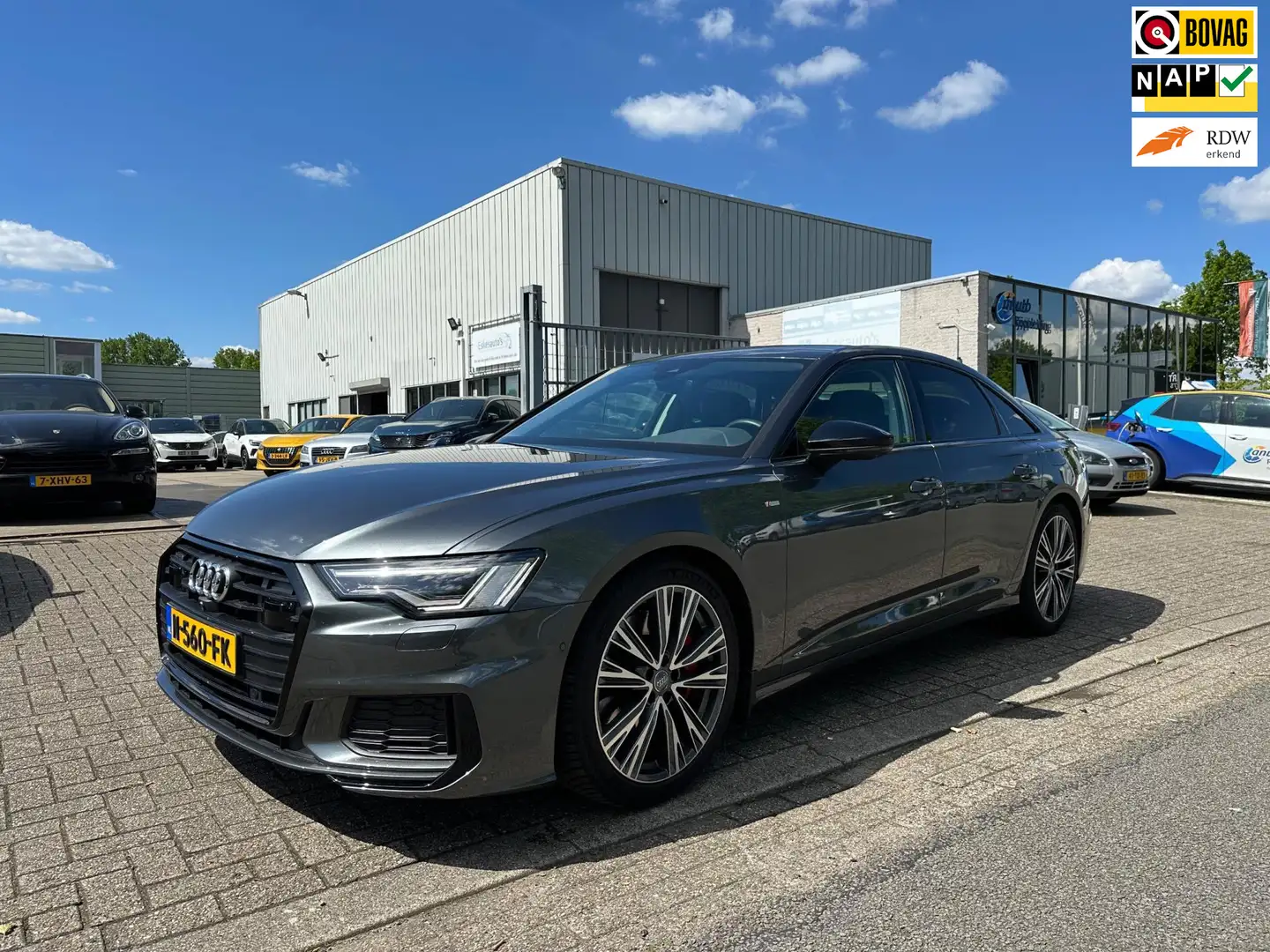 Audi A6 55 TFSI e quattro Competition S-Line, Dealer auto Gris - 1