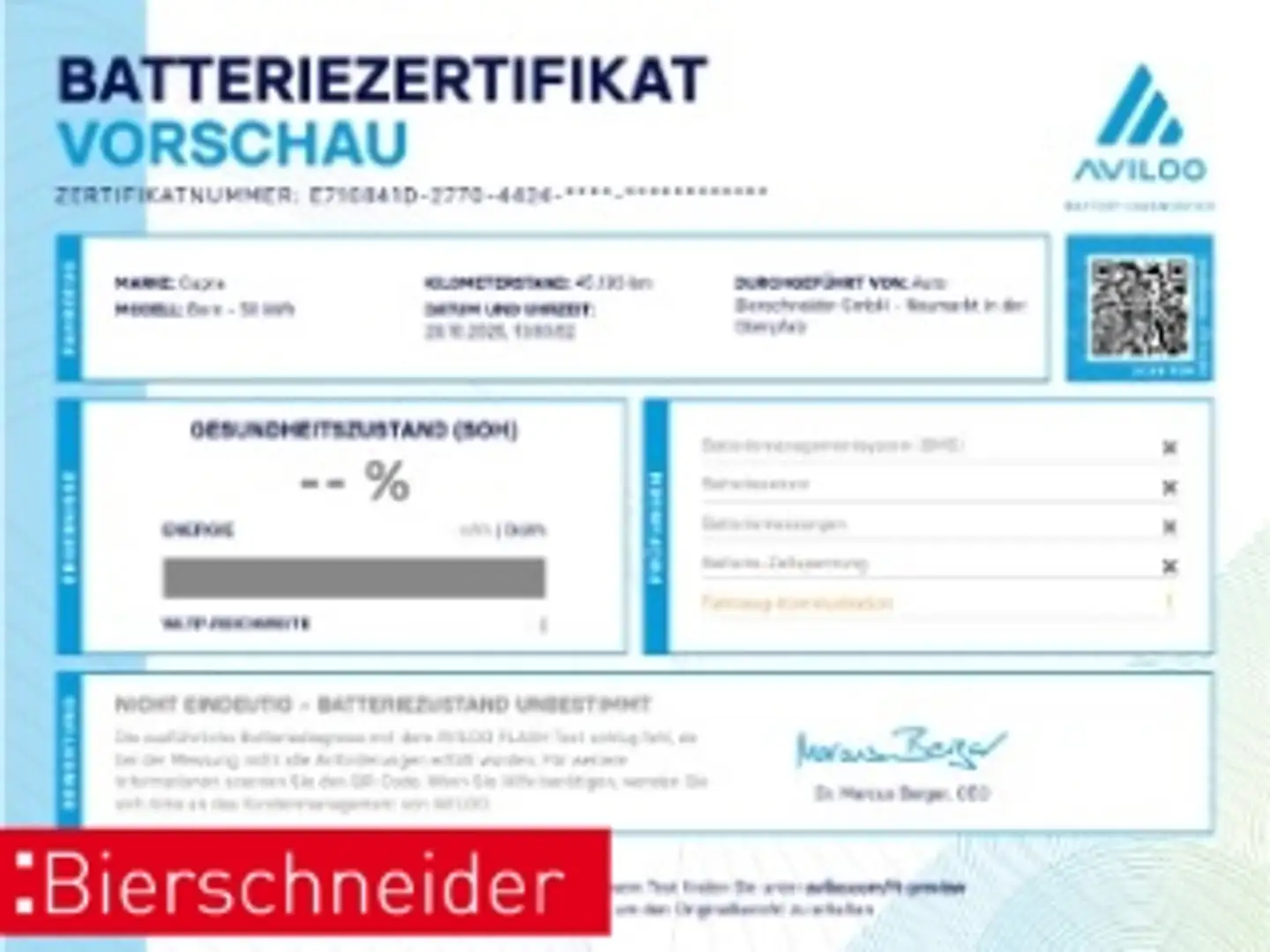 CUPRA Born 62 KWh PANO HuD NAVI KAMERA Blau - 2