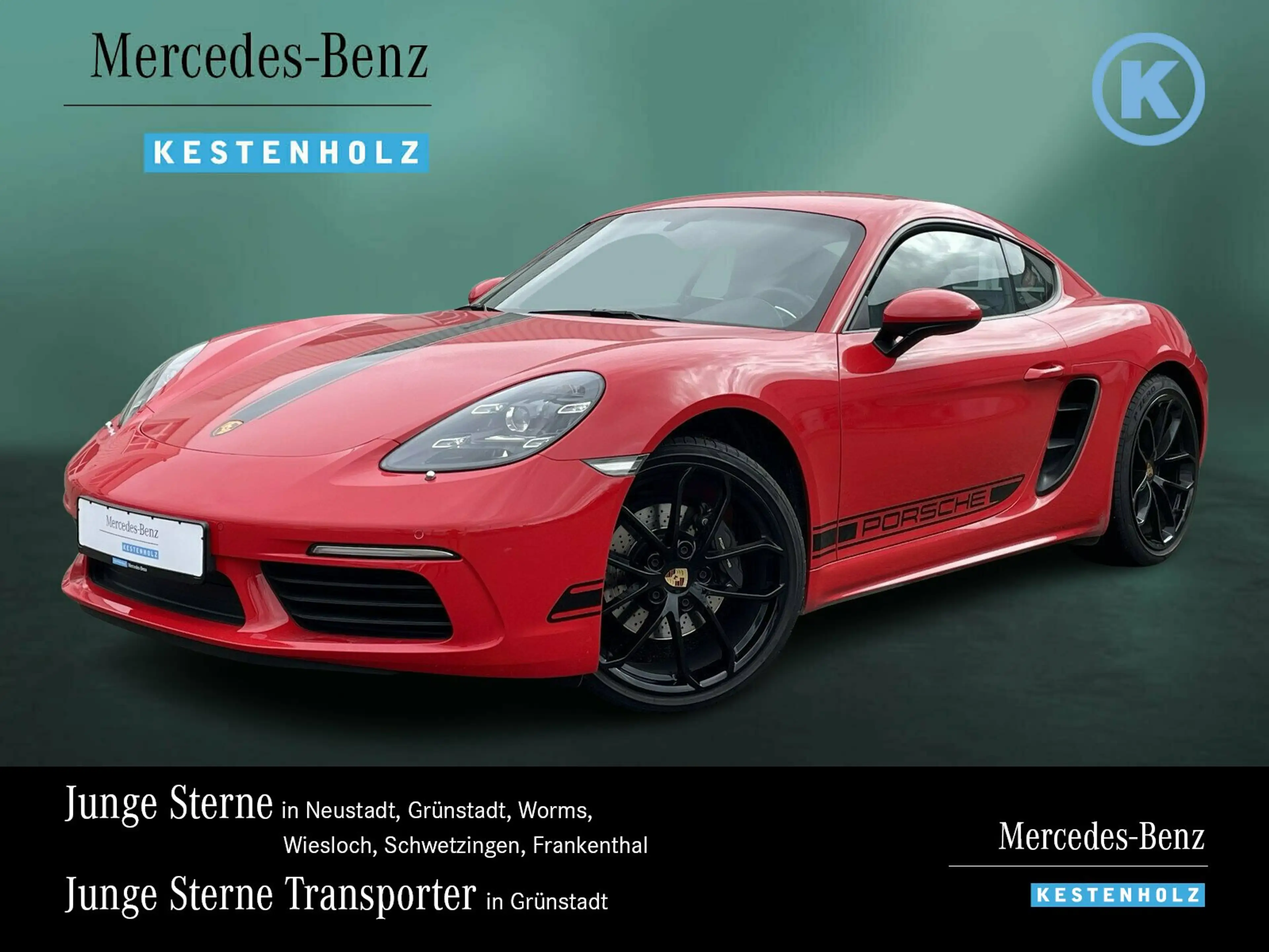 Porsche 718 718 718 Style Edit 2 JAHRE-APPROVED+PDLS+KEYL
