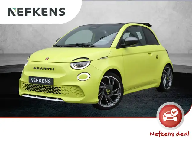 Abarth 500C Urban 42 kWh 155pk | Cabrio | Alcantara interieur