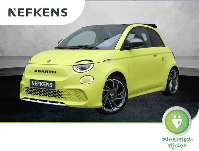 Abarth 500C Urban 42 kWh 155pk | Cabrio | Alcantara interieur