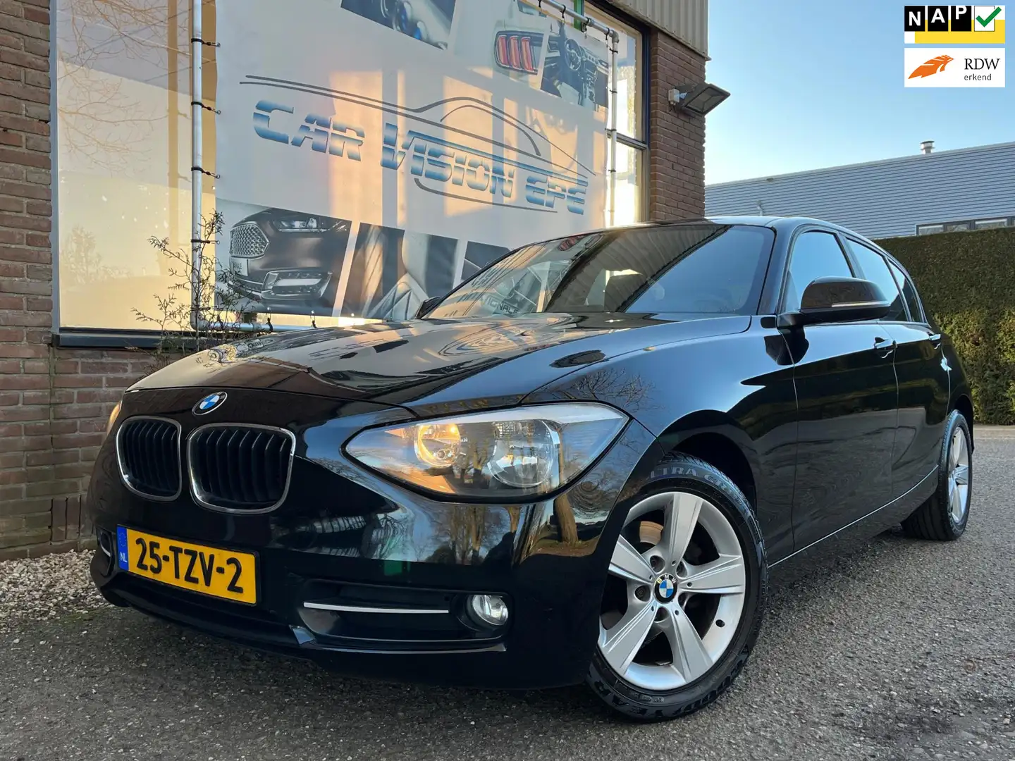 BMW 116 1-serie 116i Business|Sport|Navi|Trekhaak| Negro - 1