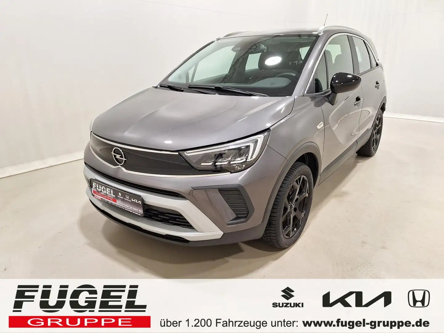 Opel Crossland 1.2 DI AT Elegance LED|SHZ|NAVI|180° Grau - 1
