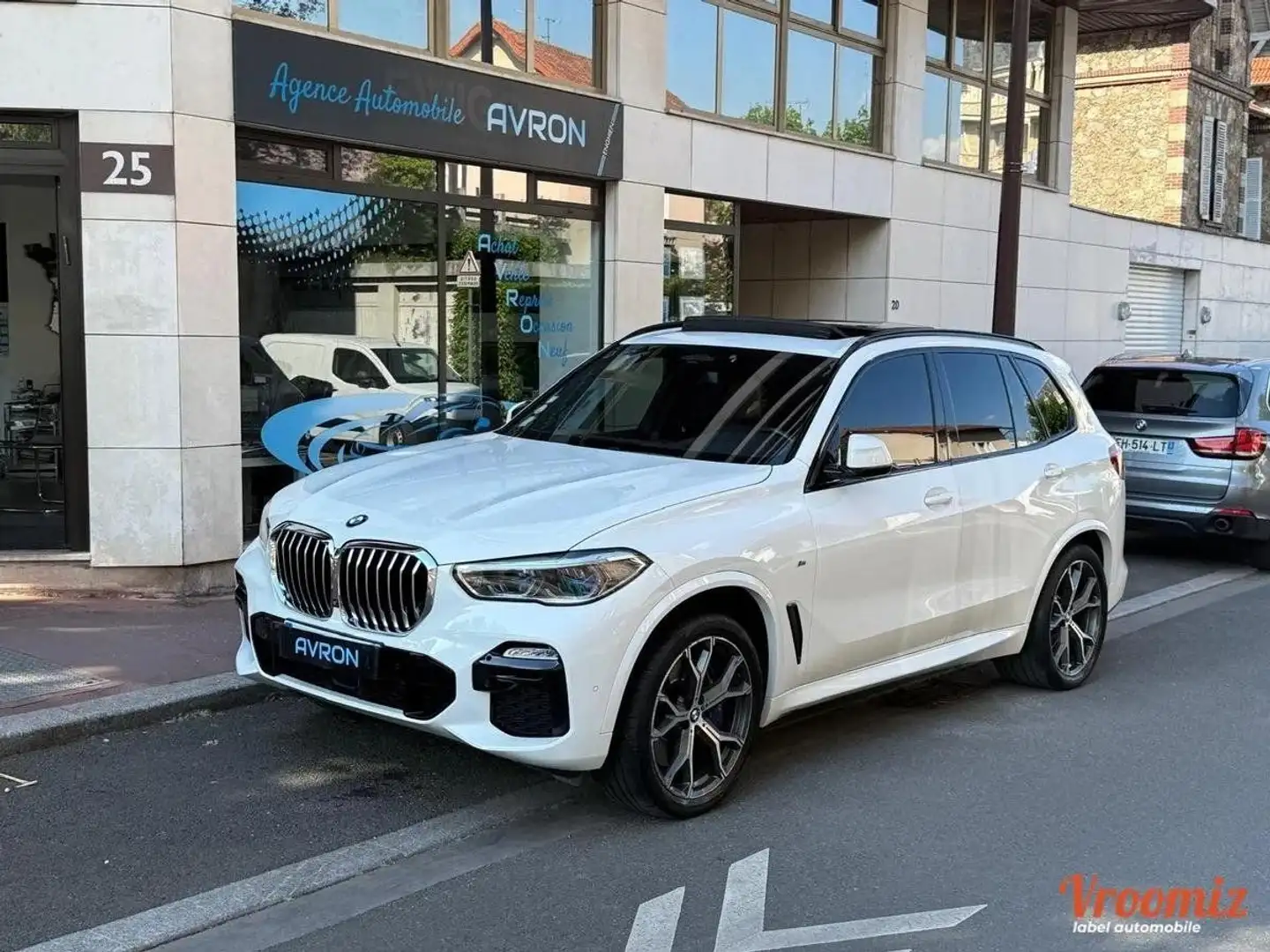 BMW X5 (G05) XDRIVE30D 265 M SPORT BVA8 5PL Feux laser, Toit ouvrant étoilé,.... Weiß - 1