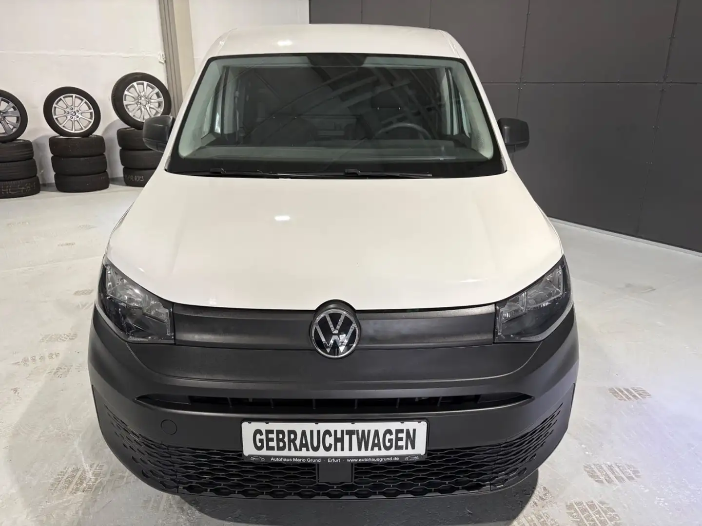 Volkswagen Caddy Cargo 2.0 TDI EcoProfi*Klima* Blanc - 2