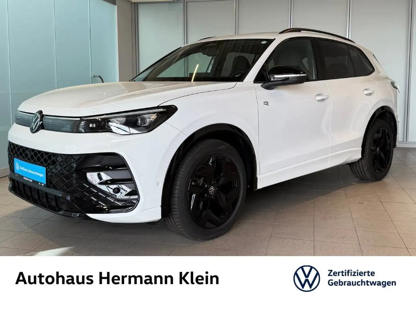 Volkswagen Tiguan R-Line 1.5 eTSI DSG AHK, PANO, El. Heckklappe Weiß - 1