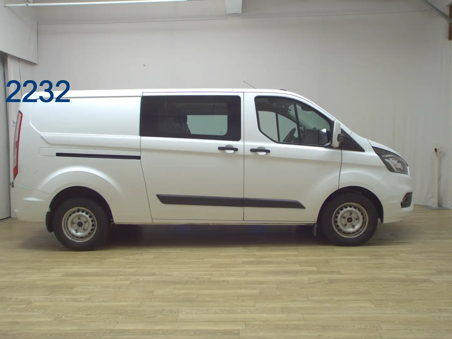 Ford Transit Custom 2.0 TDCi DoKa Navi AHK RFK Weiß - 1