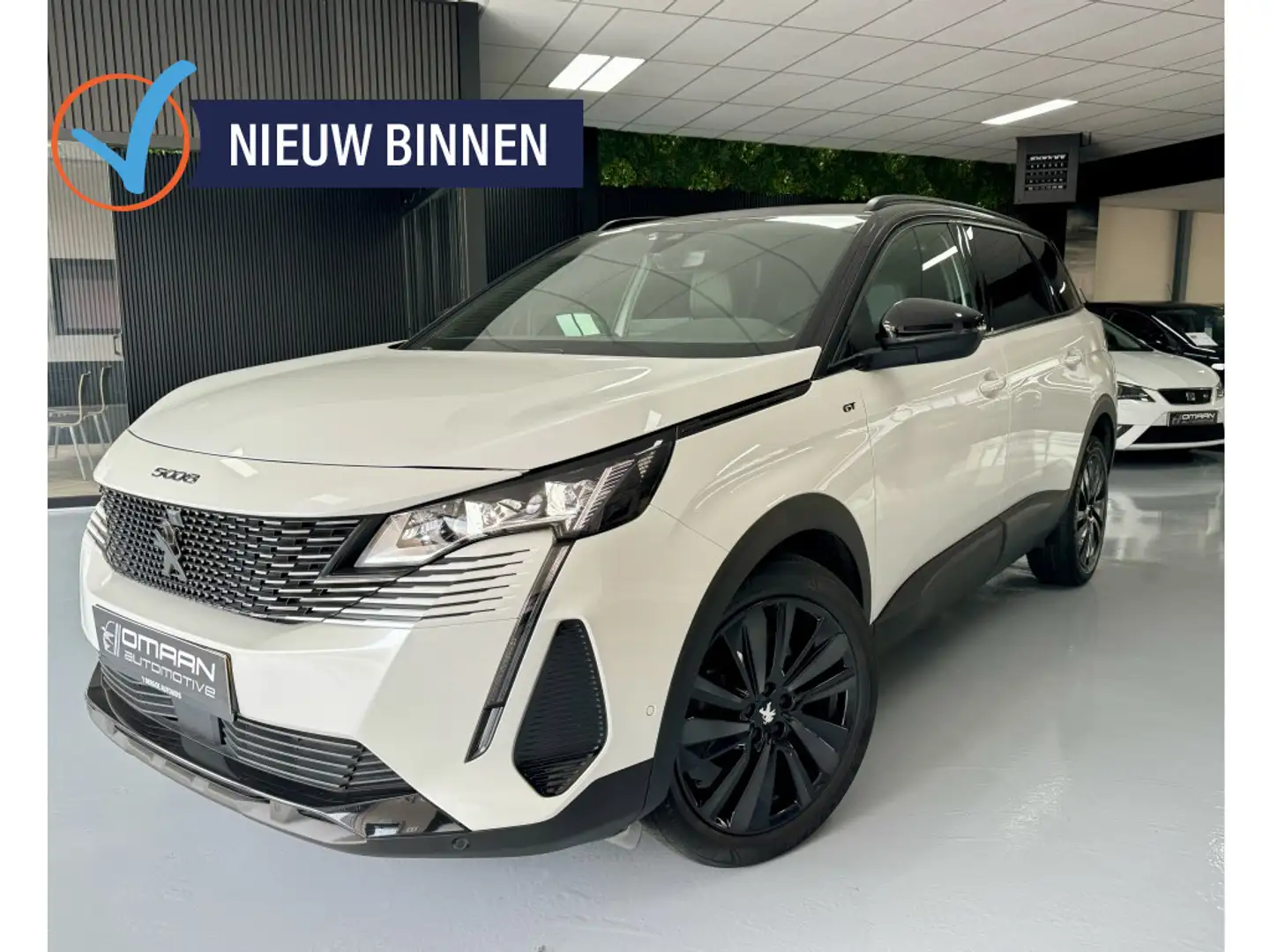 Peugeot 5008 1.2 PureTech GT-Line 7-Persoons 360 Lane Wit - 1