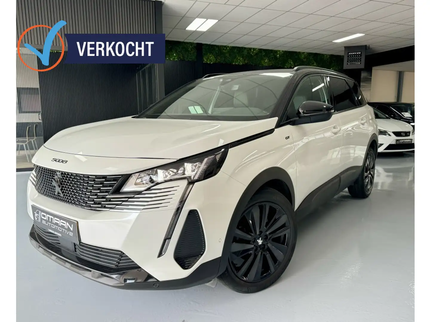 Peugeot 5008 1.2 PureTech GT-Line 7-Persoons 360 Lane Wit - 1