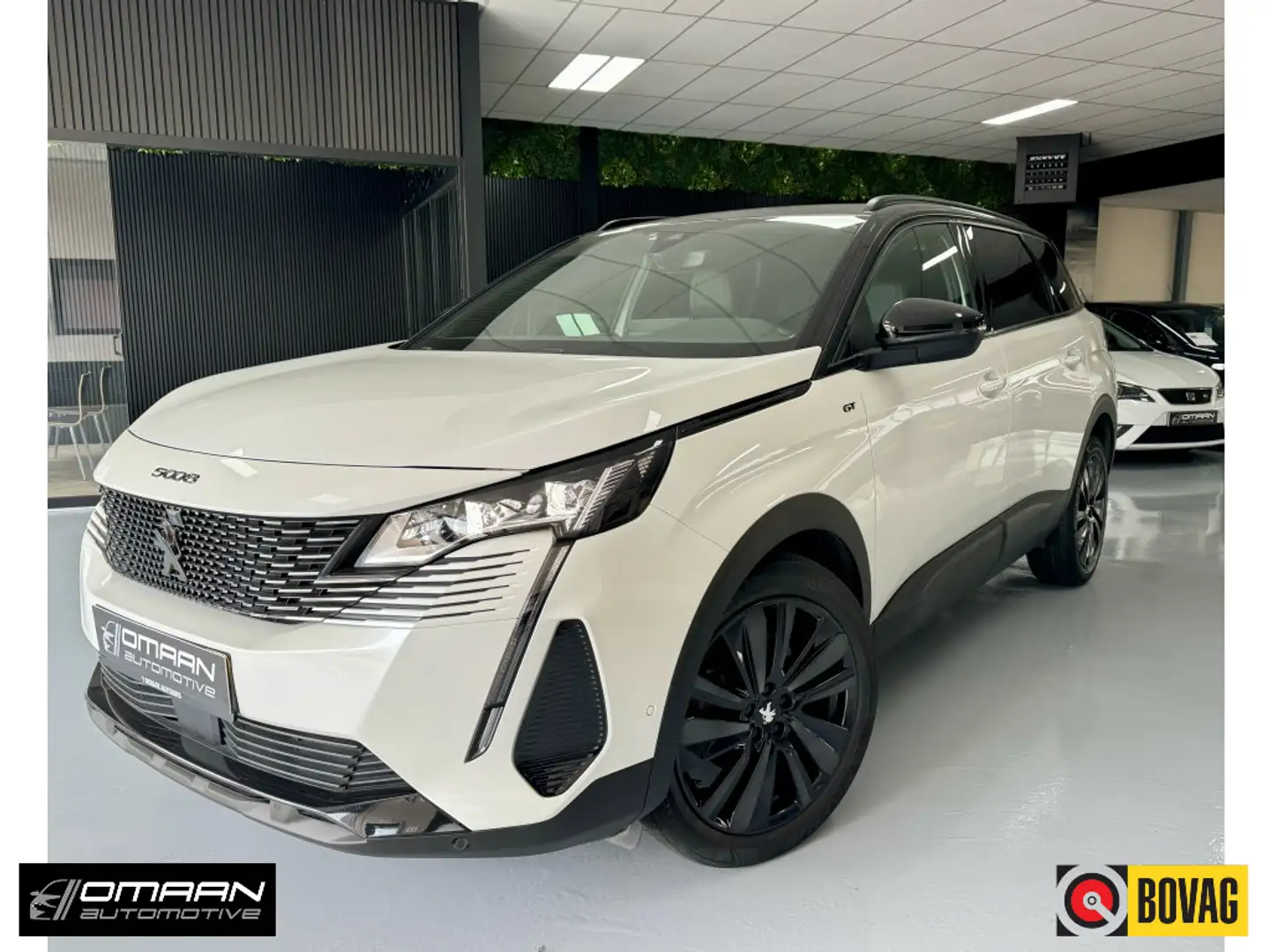 Peugeot 5008 1.2 PureTech GT-Line 7-Persoons 360 Lane Weiß - 1