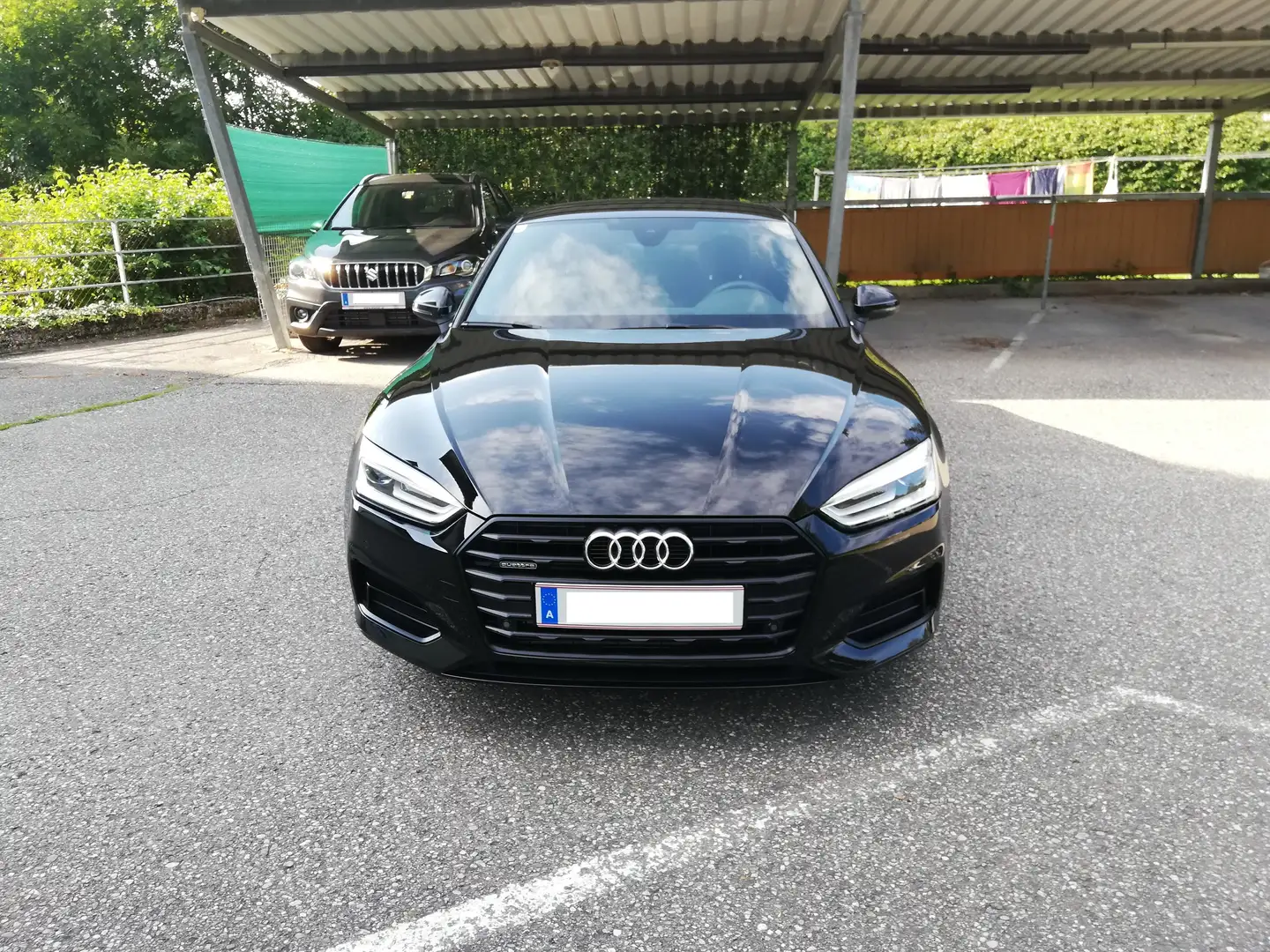 Audi A5 A5 Coupé 2,0 TFSI quattro sport (grau foliert) Schwarz - 2