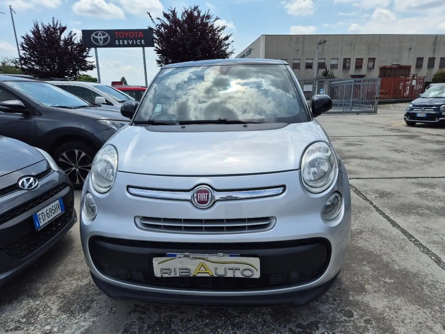 Fiat 500L 1.3 Multijet 85 CV Lounge Argent - 2
