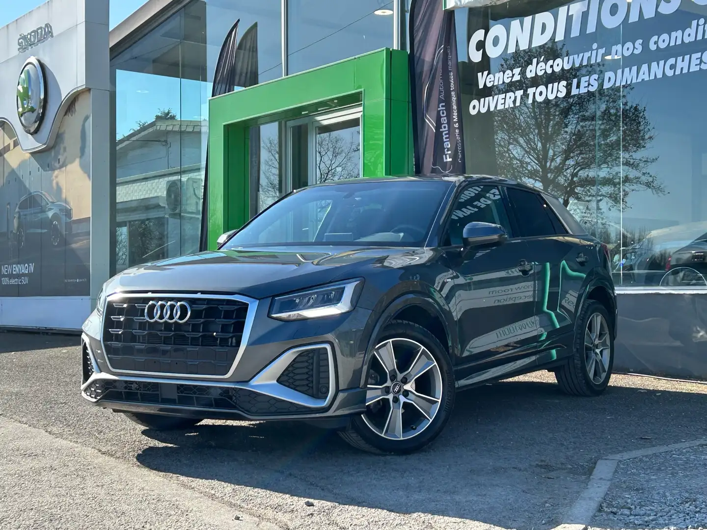 Audi Q2 Audi Q2 30TDi S-Line Navigation Cruise Cam Arr Gris - 1