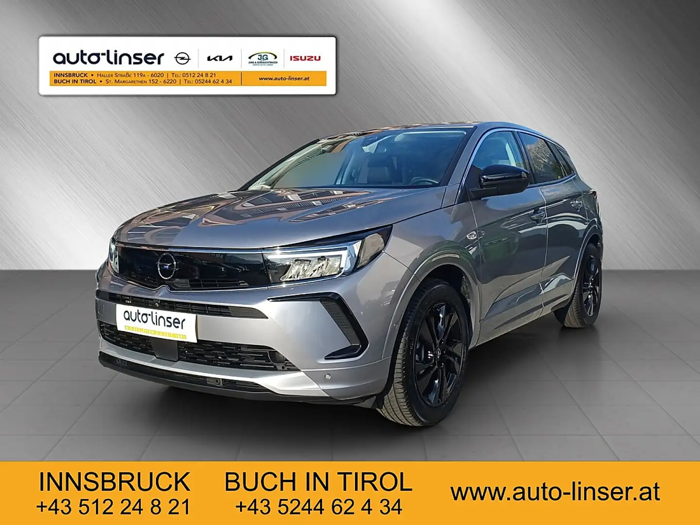 Opel Grandland 1,2 DI Turbo Design&Tech Start/Stop Aut. Grau - 1