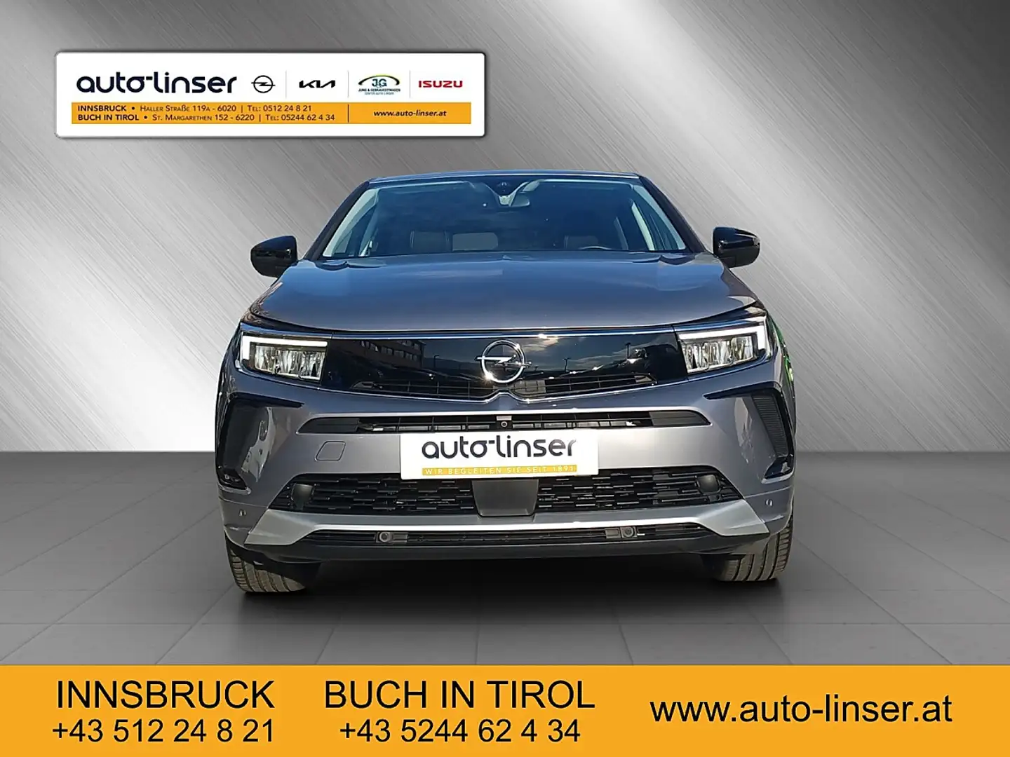 Opel Grandland 1,2 DI Turbo Design&Tech Start/Stop Aut. Grau - 2