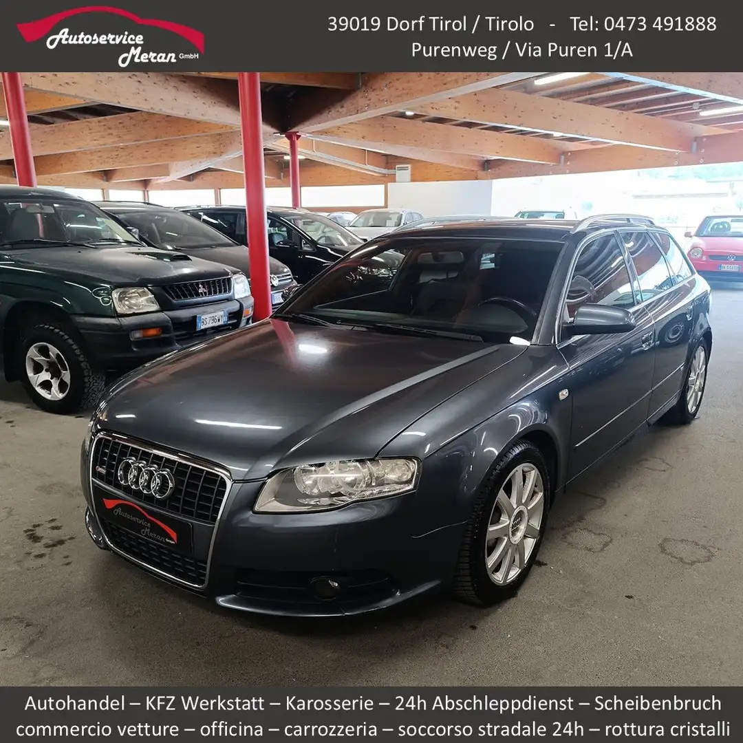 Audi A4 Avant 2.0 TDI S-LINE 140 PS/cv Gris - 1