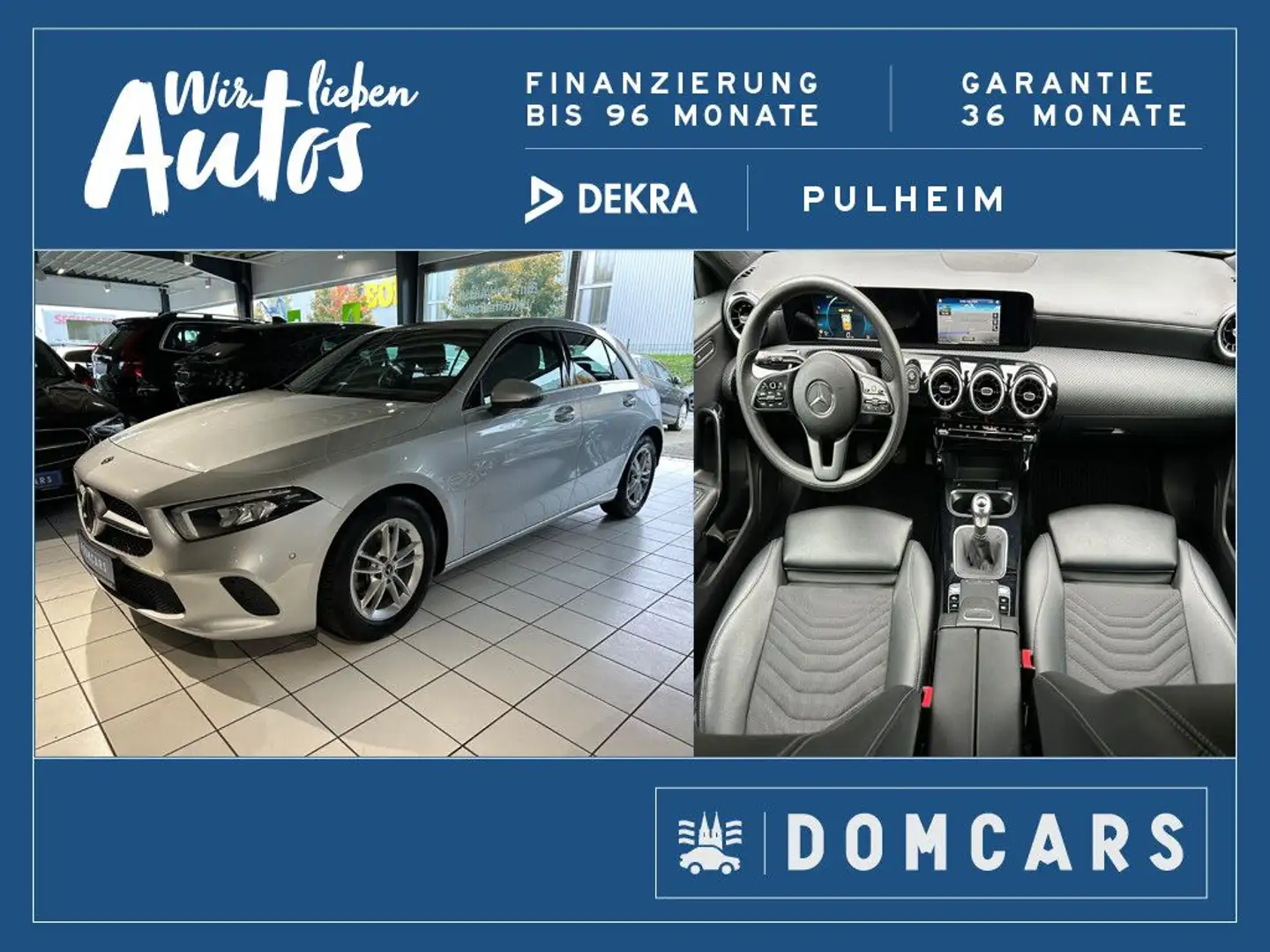 Mercedes-Benz A 180 d/NAVI/GARANTIE/VIRTUAL TACHO/ALU/ASSISTEN Zilver - 1