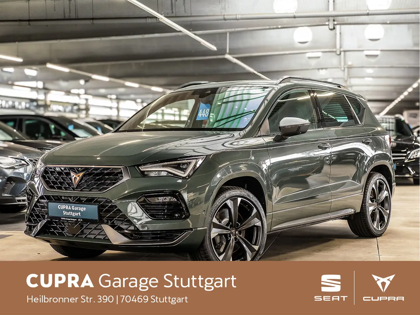 CUPRA Ateca Cupra 2.0 TSI DSG 221kW Grün - 2