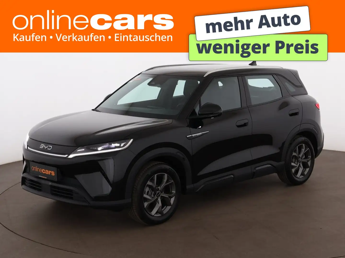 BYD Atto 2 Boost 45kWh Aut LED 360-CAM RADAR LEDER Schwarz - 1