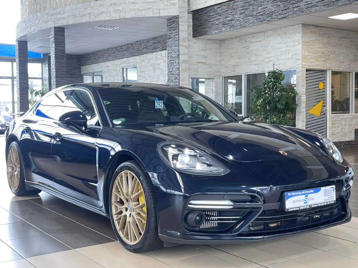Porsche Panamera Lang Executive PDLS+ Pano LED Navi Leder Blau - 1
