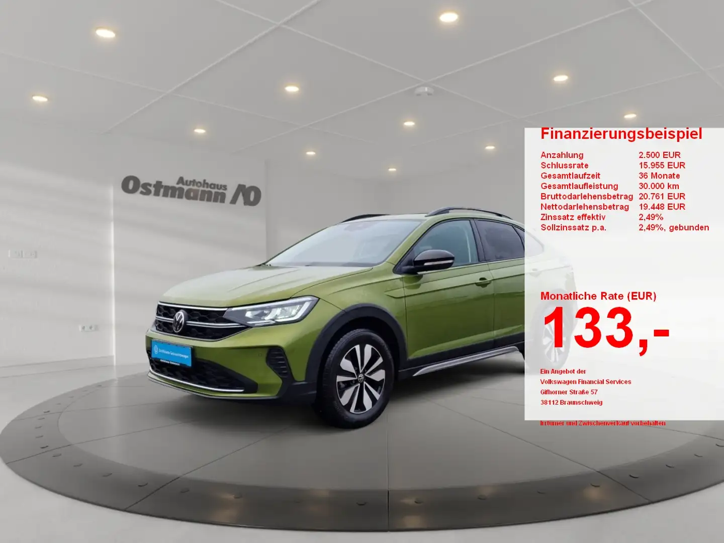 Volkswagen Taigo 1.0 TSI Goal 2xKlima ACC DynLicht KlimaA Groen - 1