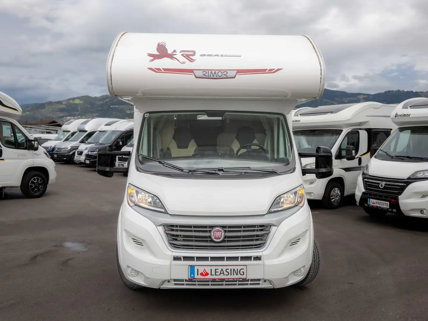 Fiat Ducato Rimor Seal 5 / Alkoven Weiß - 2