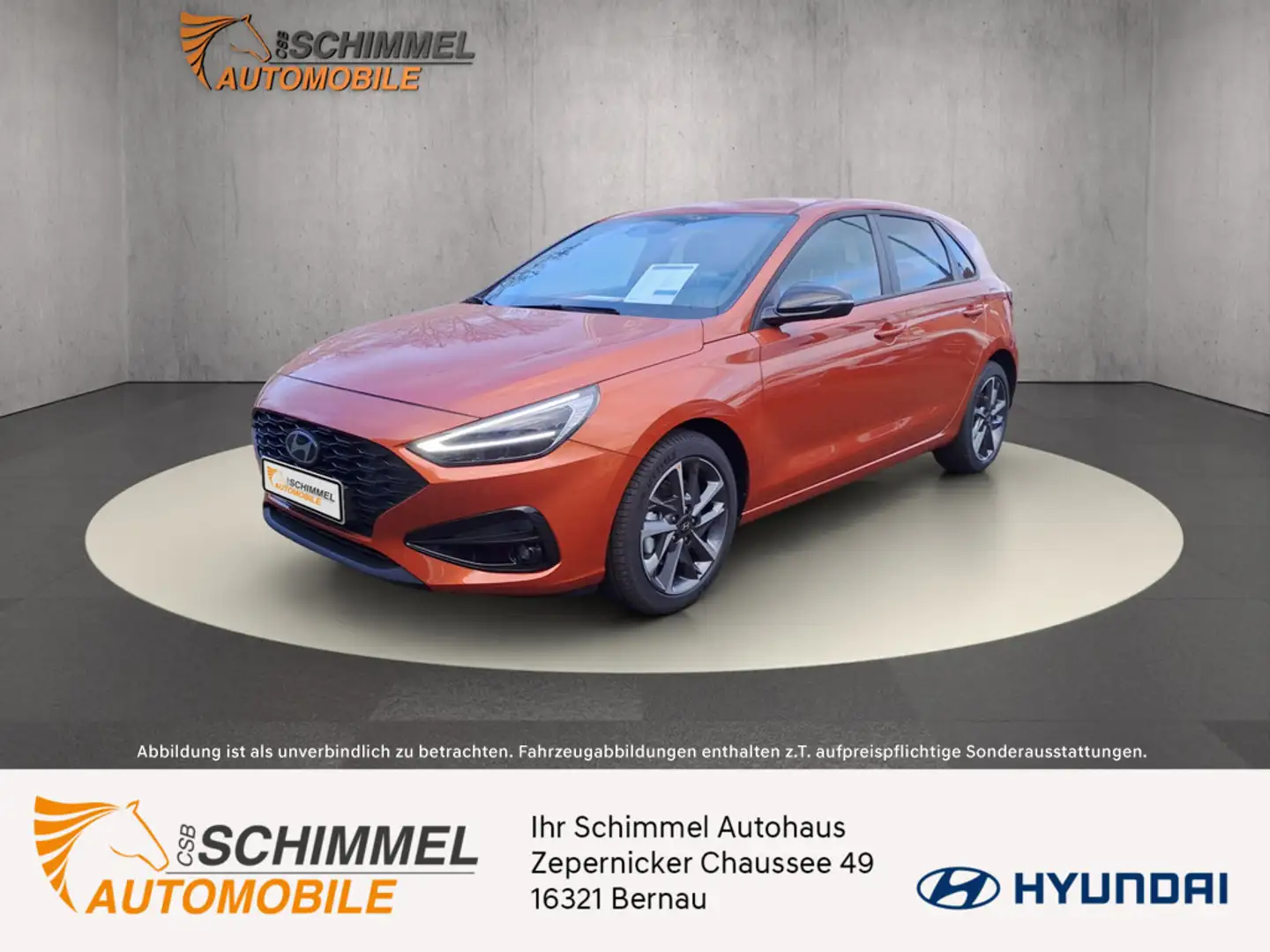 Hyundai i30 Advantage MY25 1,0 l DCT KAMERA NAVI LED Orange - 1