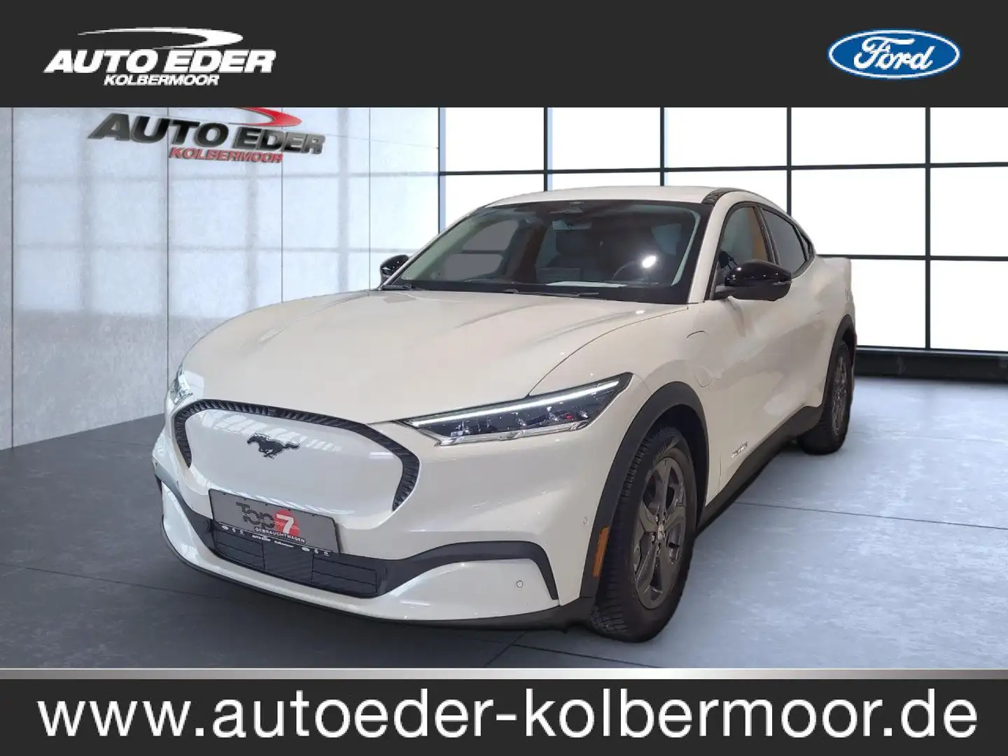 Ford Mustang Mach-E Basis Bluetooth Navi LED Klima Weiß - 1