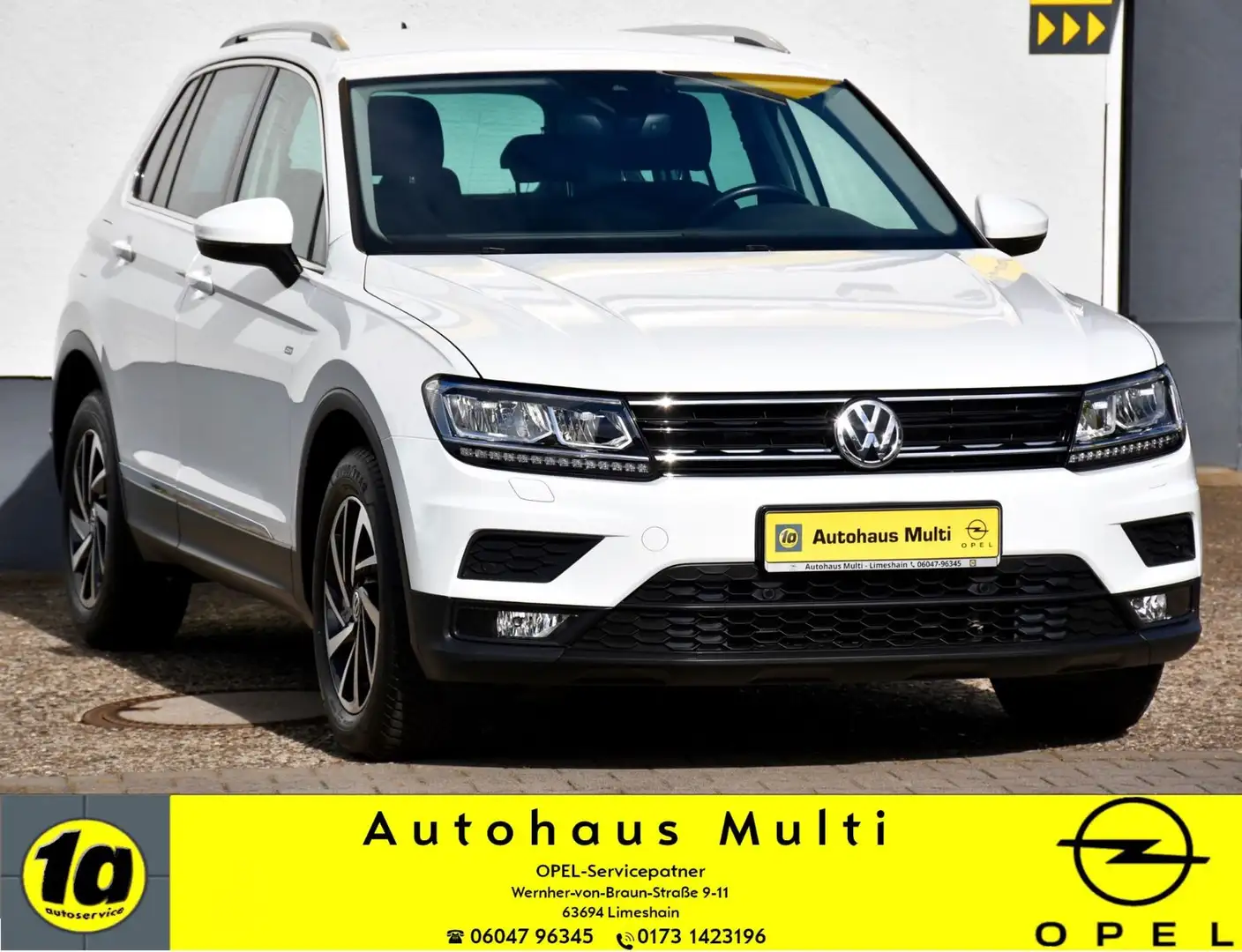 Volkswagen Tiguan Join DSG ACC Navi Klima Sitzh PDC LaneAss Weiß - 1