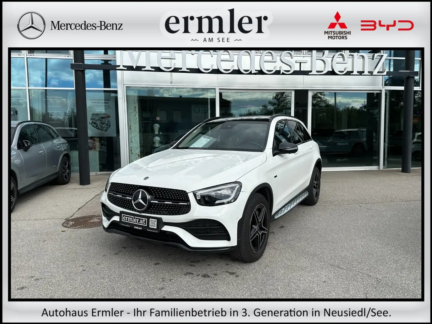 Mercedes-Benz GLC 300 de 4MATIC AMG Panorama Multibeam Allrad Wit - 1