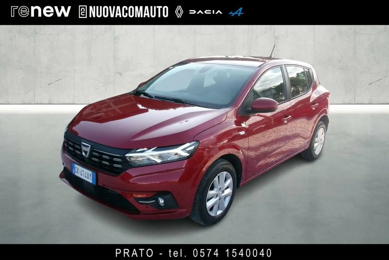 Dacia Sandero Streetway 1.0 tce Comfort Eco-g 100cv Rosso - 1