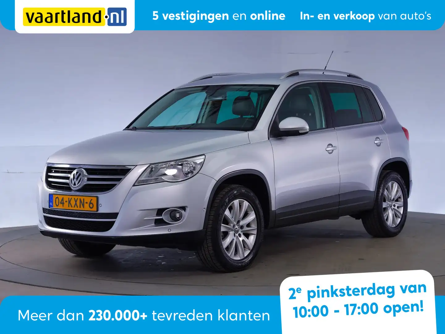 Volkswagen Tiguan 2.0 TSI Sport&Style 4Motion Aut [ Leder Trekhaak P Grijs - 1