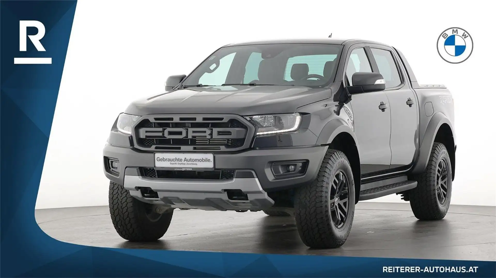 Ford Ranger Doppelkabine Raptor 4x4 Schwarz - 1
