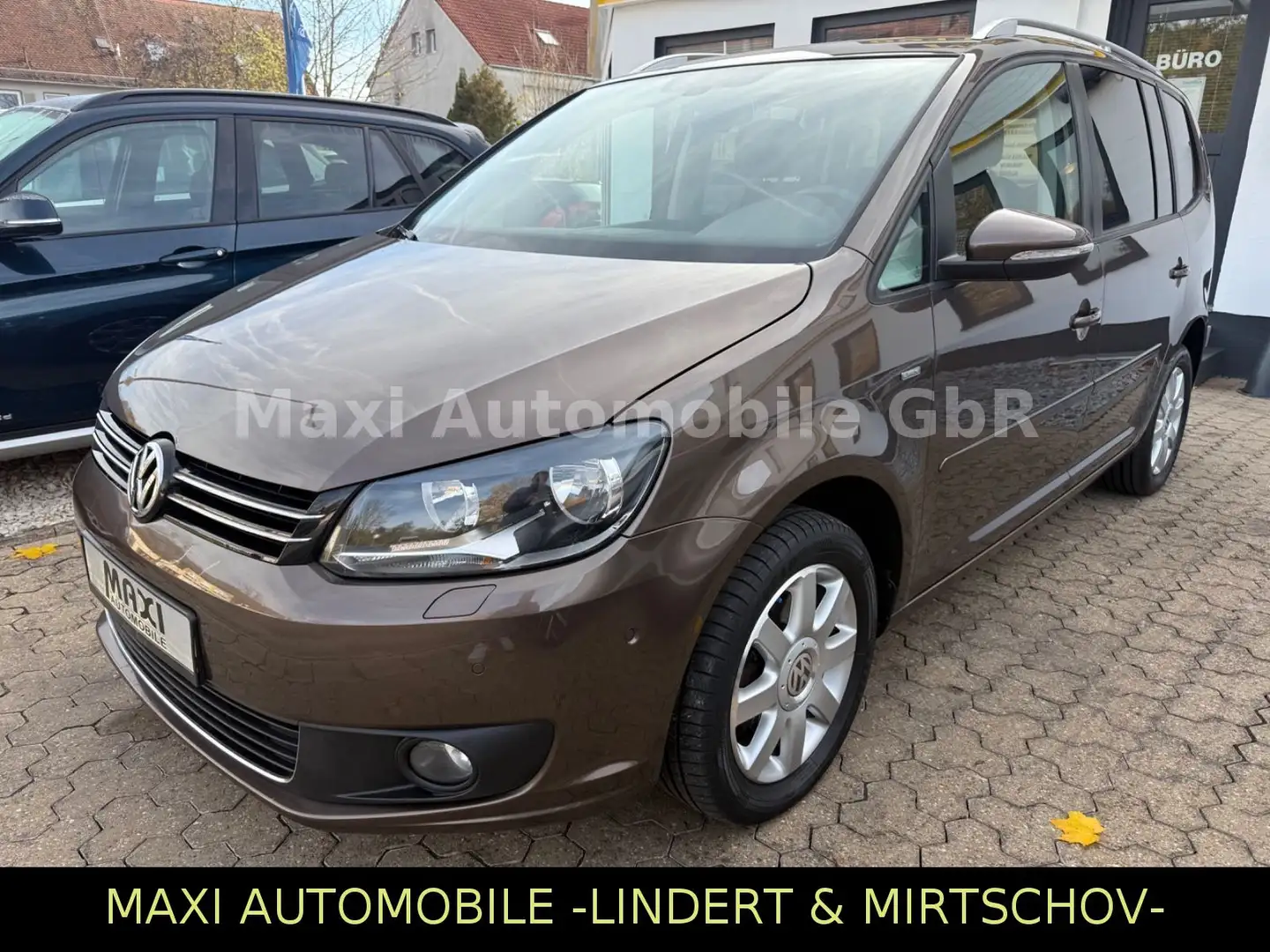 Volkswagen Touran Life-2 HA-NAVI-ALU-PDC-TEMP-SHZ-VW KD GEP Braun - 2