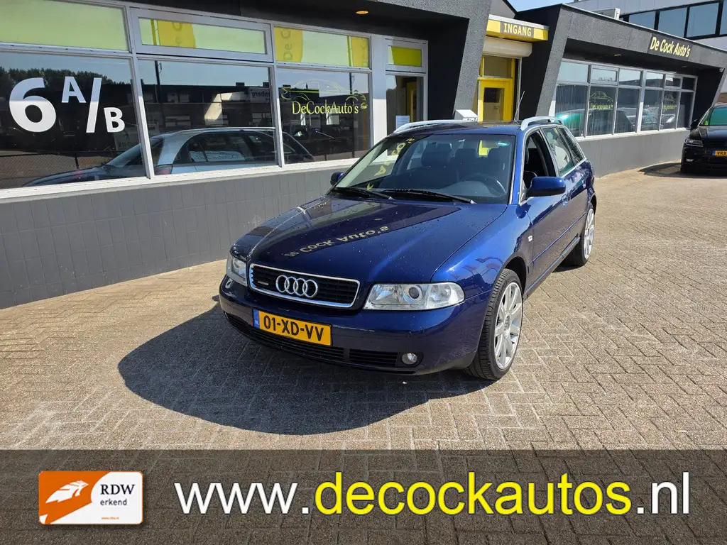 Audi A4 2000 из Европы — купить под ключ
