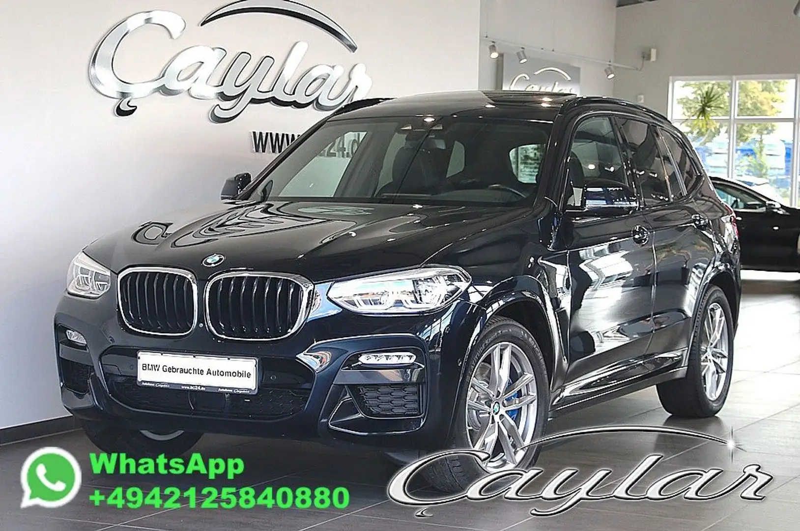 BMW X3 x30d M SPORT ACC HUD 360°STANDHEIZ PANO E-AHK Noir - 1