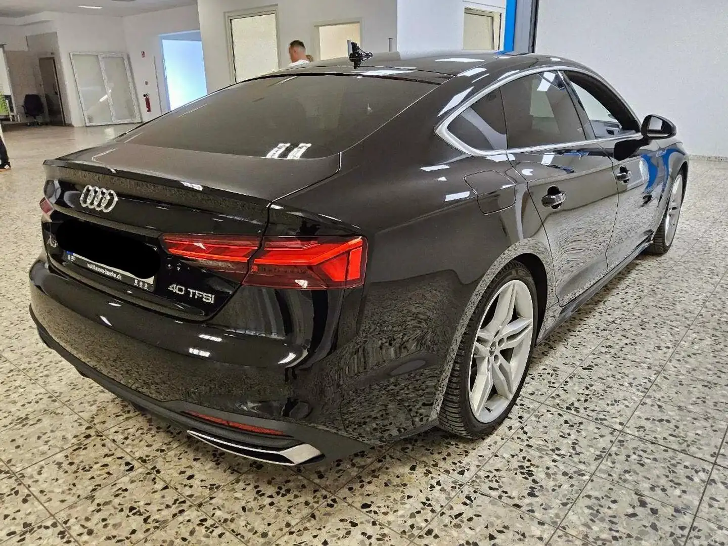 Audi A5 Sportback 40 TFSI S-tronic S-line Klima Černá - 2