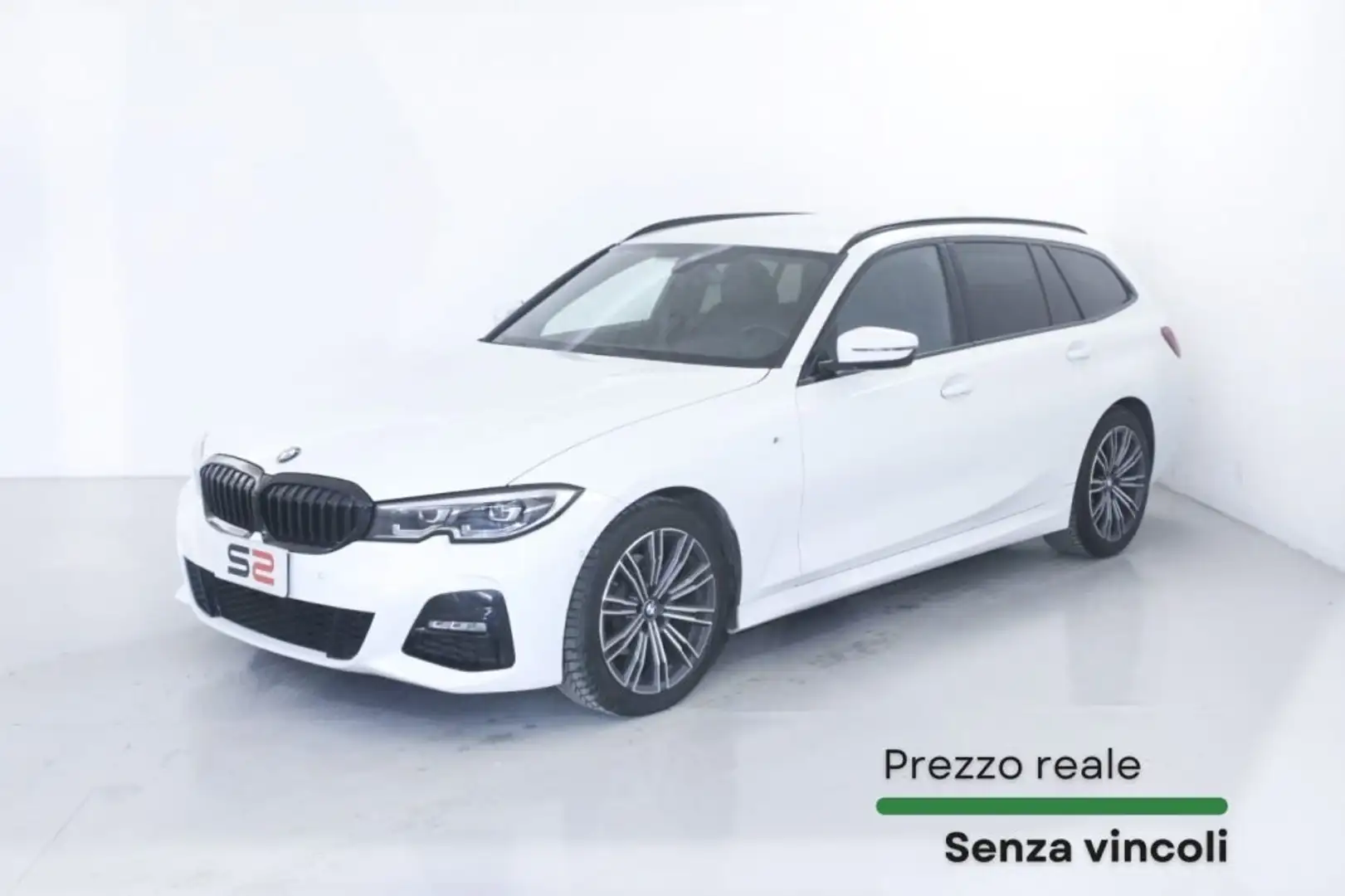 BMW 320 320 d xDrive Touring Msport Fari Bi-led/Interni p Biały - 1