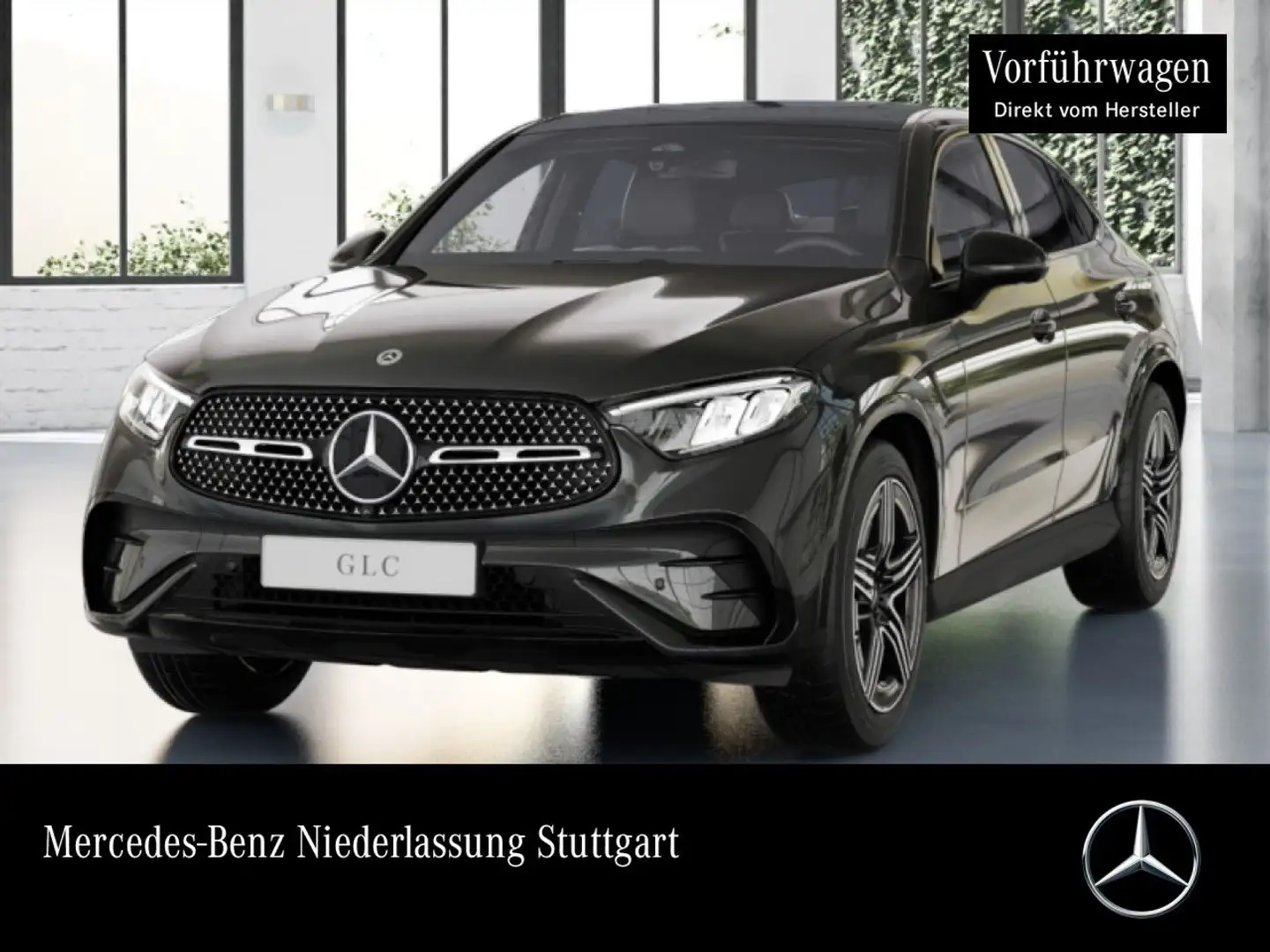 Mercedes-Benz GLC 200 4M AMG+NIGHT+PANO+360+AHK+LED+TOTW+KEYLESS Grau - 1