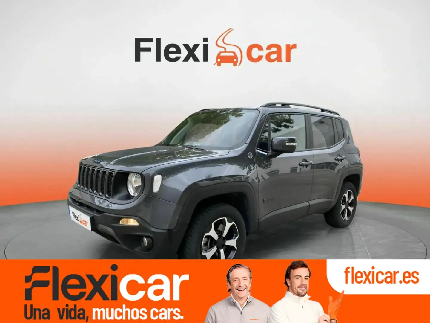 Jeep Renegade Trailhawk 4xe 1.3 PHEV 177kW(240CV) AT Gris - 1
