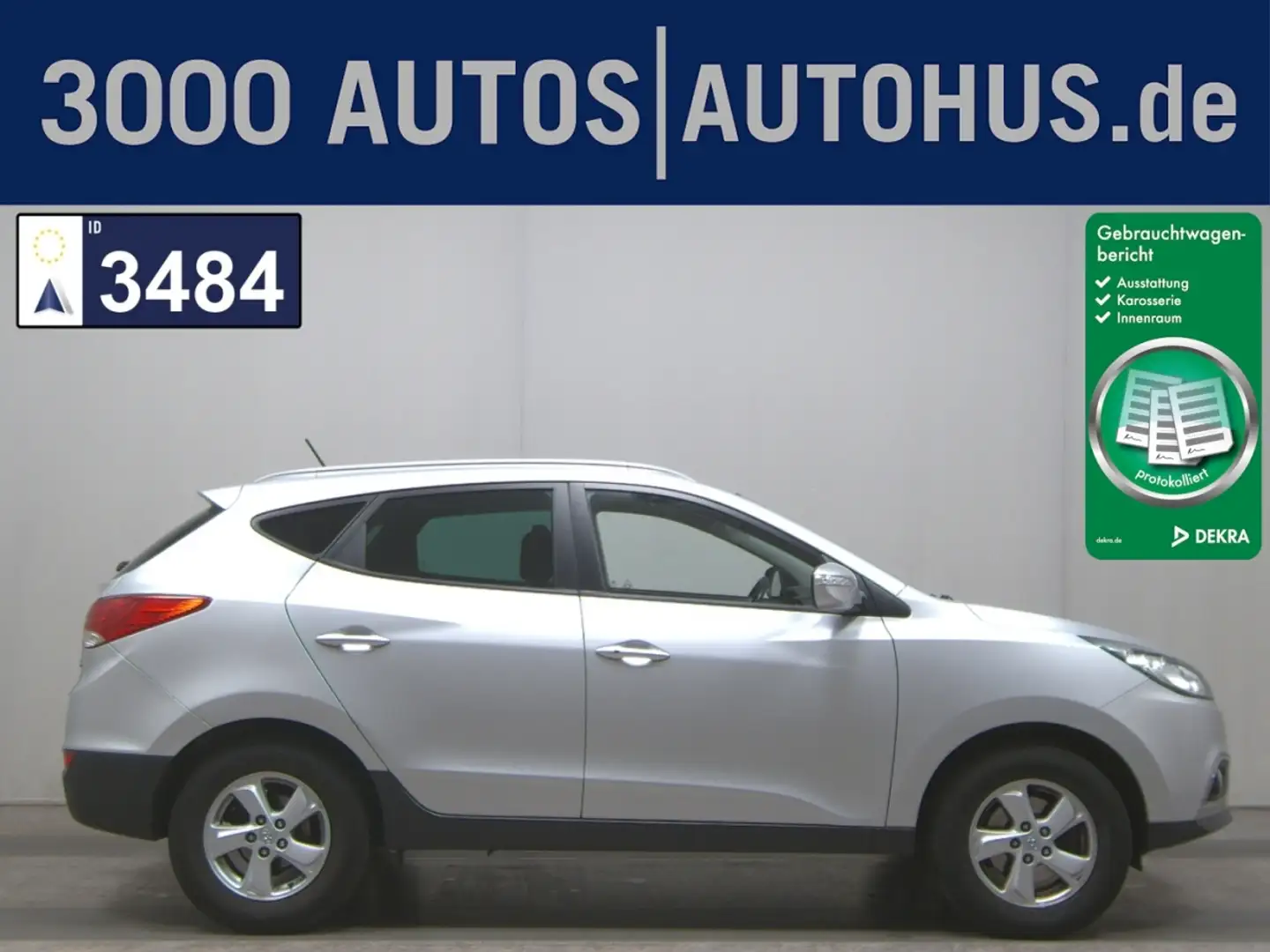 Hyundai iX35 2.0 Style 2WD AHK PDC Argintiu - 1