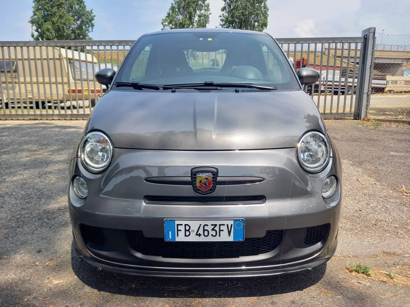 Abarth 595 1.4 16v t-jet 140cv Euro 6 GARANZIA 12m Grigio - 2