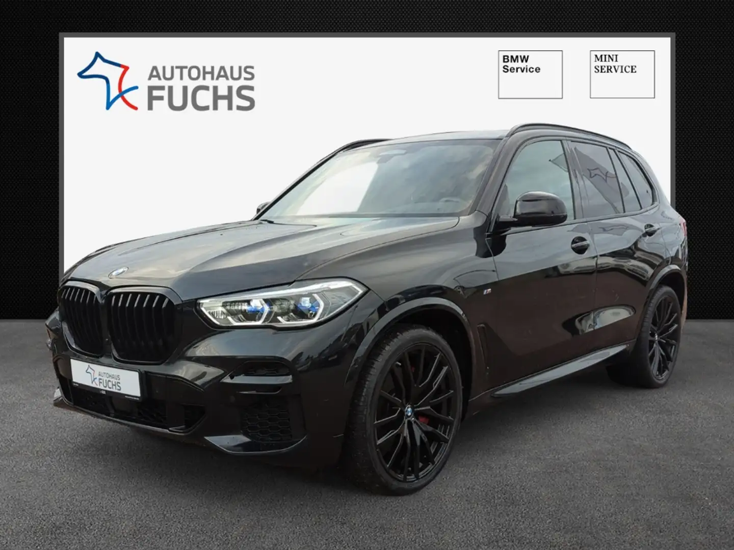 BMW X5 xDrive30d M-SPORT 22'' HUD ACC Laserlicht AHKel Na Schwarz - 1