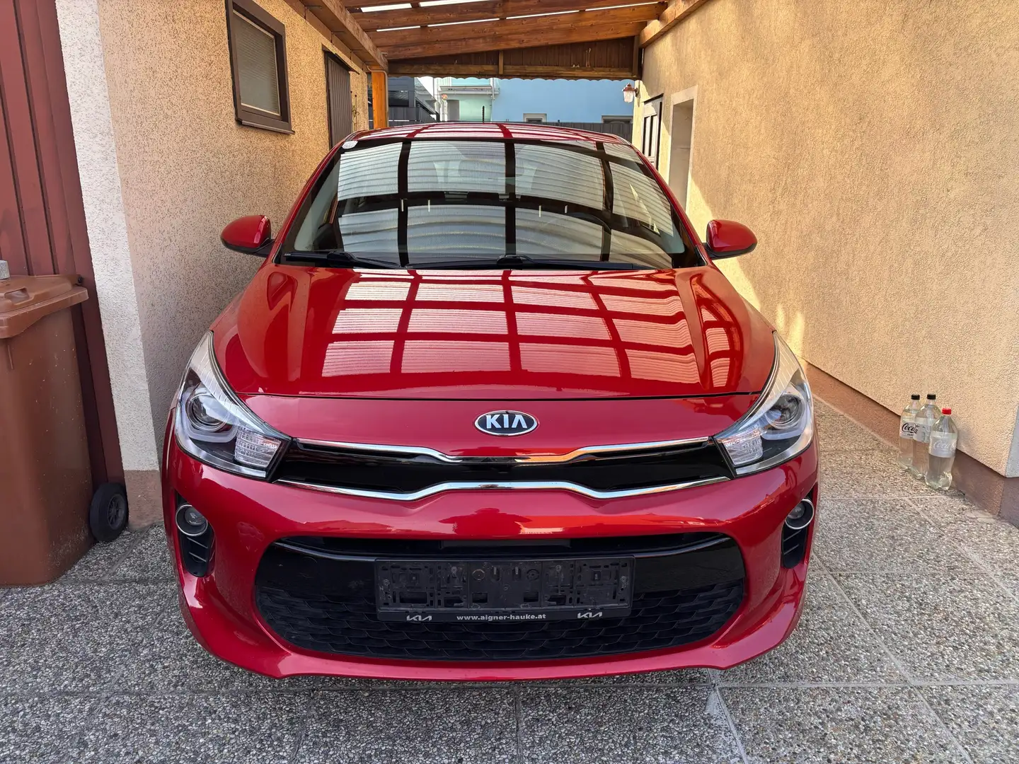 Kia Rio 1,25 MPI, Erstbesitz, 2 Jahre Herstellergarantie Rot - 1