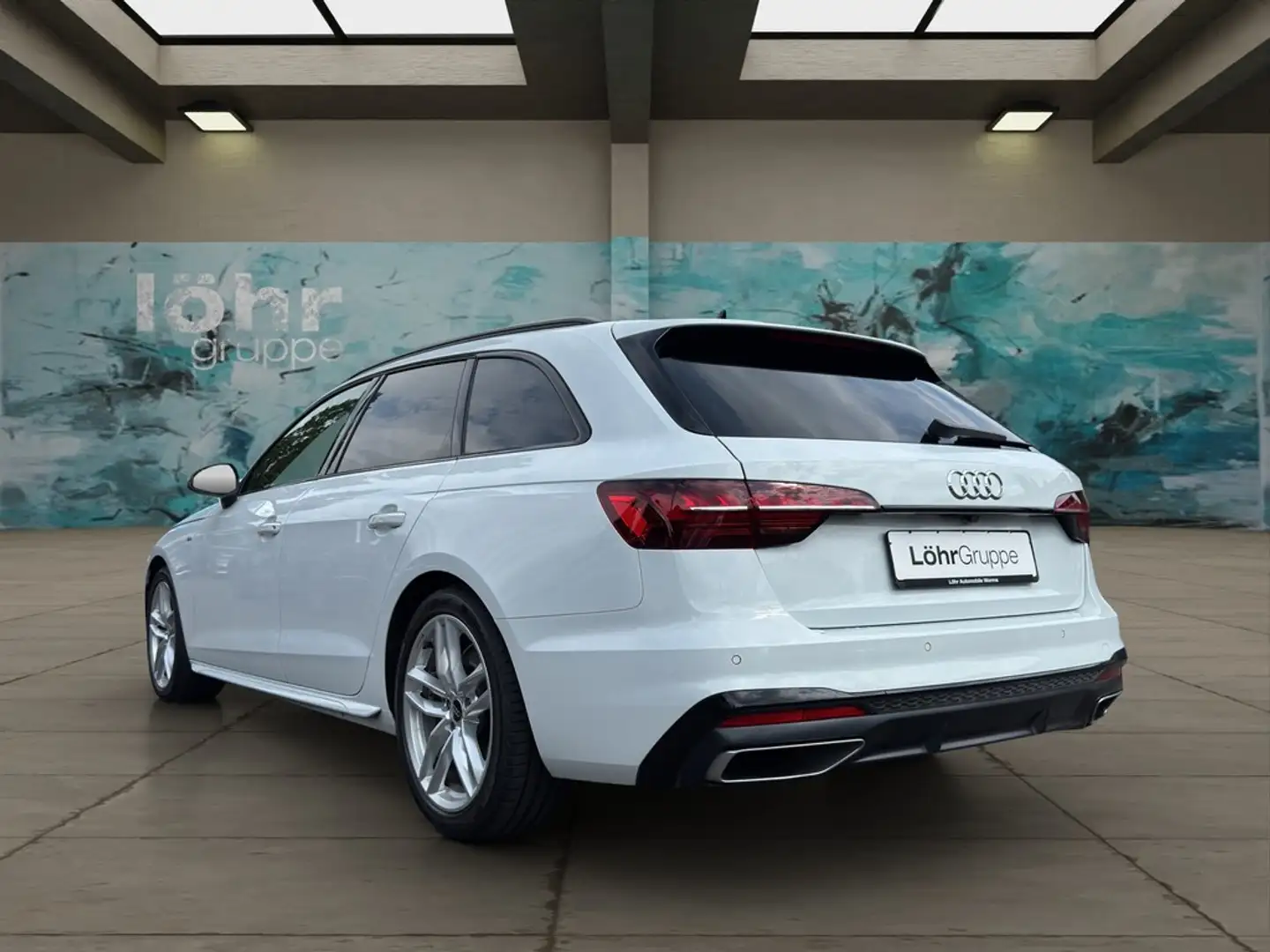 Audi A4 Avant 35 TDI S-Line *AHK*NAVI*KAMERA*ACC* Blanc - 2