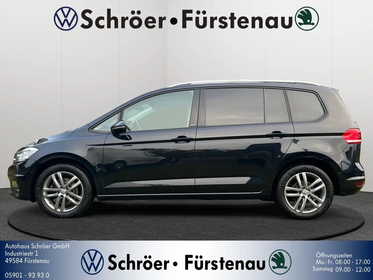 Volkswagen Touran 2.0 TDI DSG  IQ.DRIVE (7-Sitzer/AHK/LED) Noir - 2